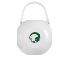 Caja de piruletas de la selección blanca de fútbol de Arabia Saudí