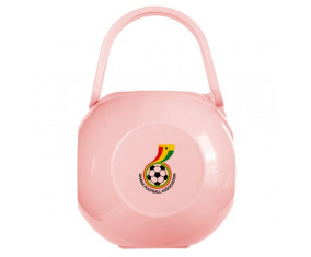 Caja de piruletas rosa de la selección de fútbol de Ghana