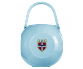 Caja de pezón azul de la selección noruega de fútbol