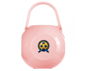 Caja de pezón rosa de la selección de fútbol de Barbados