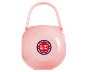 Caja de pezón rosa de los Pistons de Detroit