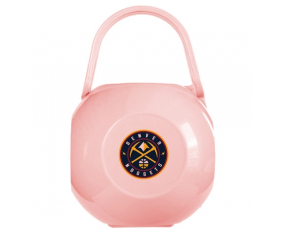 Caja de pezón rosa de los Denver Nuggets