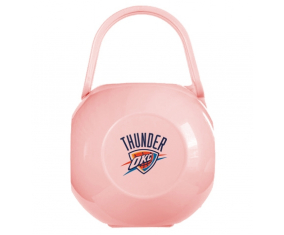 Caja de pezón de los Thunder de Oklahoma City rosa