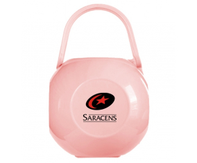 Caja de piruletas de los sarracenos rosados