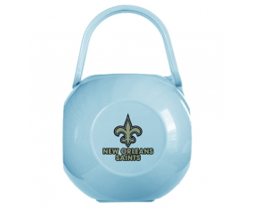 Caja de piruletas new Orleans Saints de color azul