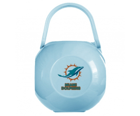 Caja de piruletas Blue Miami Dolphins