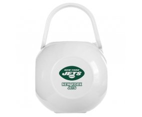 Caja de piruletas de color blanco new York Jets