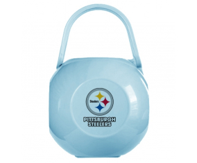 Caja de pezón azul de los Steelers de Pittsburgh