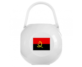 Caja de pezón bandera blanca de Angola