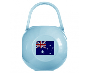 Caja de piruletas Blue Australia Flag