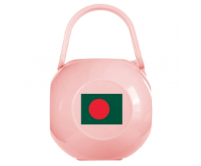 Caja de pezón de bandera rosa de Bangladesh