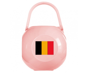 Bandera Rosa Bélgica lollipop caja