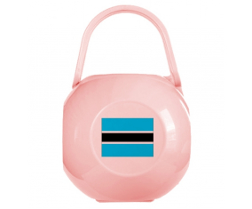 Caja de piruletas Pink Bostwana Flag