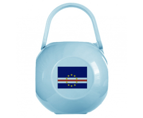 Caja de piruletas bandera azul de Cabo Verde