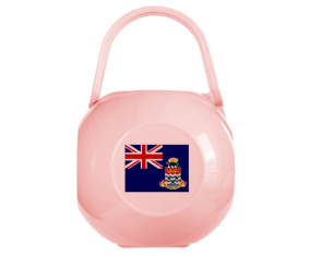 Pink Cayman Islas Bandera Lollipop Box