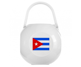 Caja de pezón bandera blanca de Cuba
