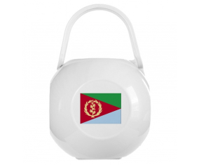 Caja de pezón bandera blanca de Eritrea