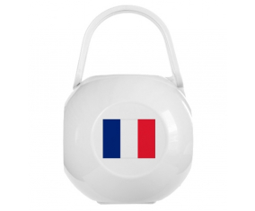 Bandera blanca France caja de piruletas