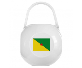 Caja blanca de pezón de bandera de Guayana Francesa