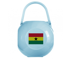 Azul Ghana Bandera lollipop caja