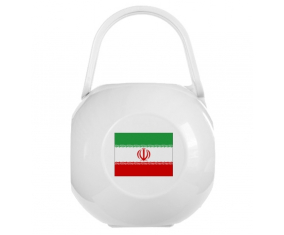 Caja de pezón de bandera blanca Irán