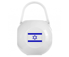 Caja de pezón de bandera blanca de Israel