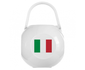 Blanco Italia Bandera lollipop caja