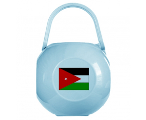 Caja de pezón Bandera azul de Jordania