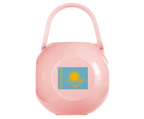 Bandera Rosa Kazajistán lollipop caja