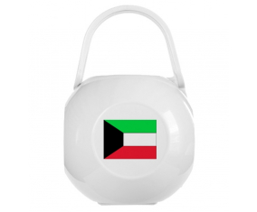 Caja de pezón de bandera blanca de Kuwait