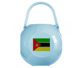 Caja de pezón bandera azul de Mozambique
