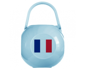 Azul Nueva Caledonia Bandera Nipple Box