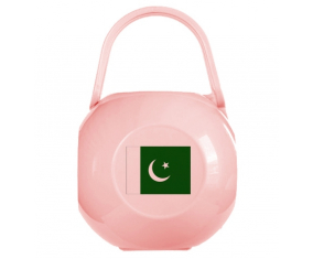 Caja de pezón de bandera rosa de Pakistán