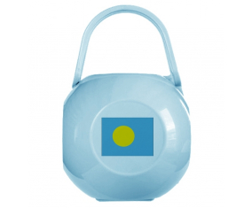 Caja de piruletas Bandera del Palau Azul