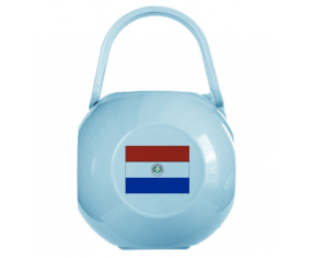 Caja de pezón bandera azul de Paraguay
