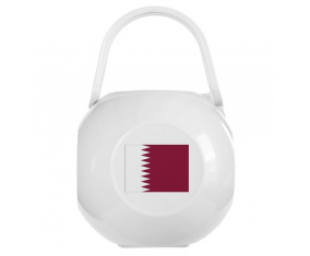 Caja de pezón de bandera blanca de Qatar