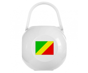 Caja lollipop bandera de la República Blanca del Congo