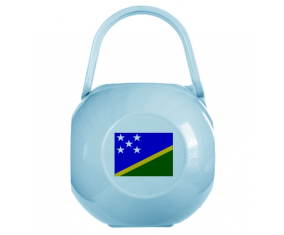 Caja de pezón de bandera azul de las Islas Salomón