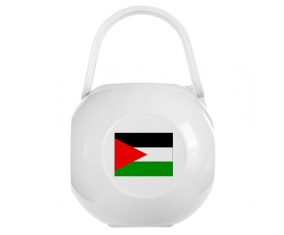 Caja de pezón bandera blanca de Palestina