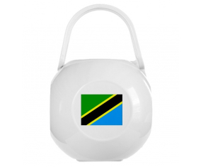 Caja de pezón de bandera blanca de Tanzania