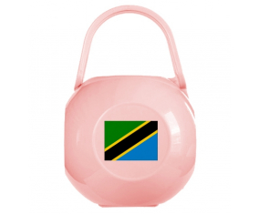 Caja de pezón de bandera rosa de Tanzania