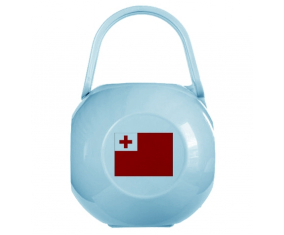 Caja de piruletas Bandera Tonga Azul