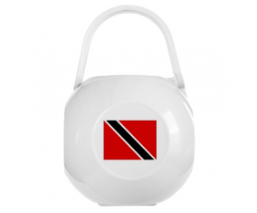 Caja blanca de nipple bandera de Trinidad y Tobago