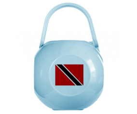 Azul Trinidad y Tobago Bandera Nipple Box