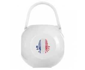 Color blanco Print My Identity Island Lollipop Box