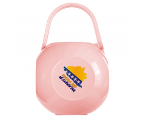 Bosnia y Herzegovina tabla amarilla boxe mapas rosa