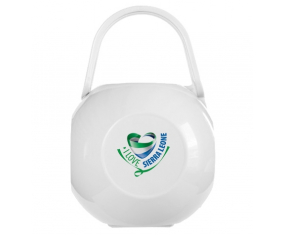 White I Love Sierra Leona lollipop box