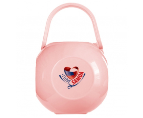 Caja de piruletas Pink I Love Samoa