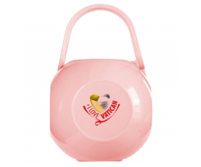 Caja de tyt rosa I Love Vatican
