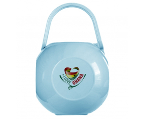 Blue I Love Ghana Lollipop Box